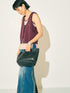 LEATHER FOLDABLE BAG /Y252-01059